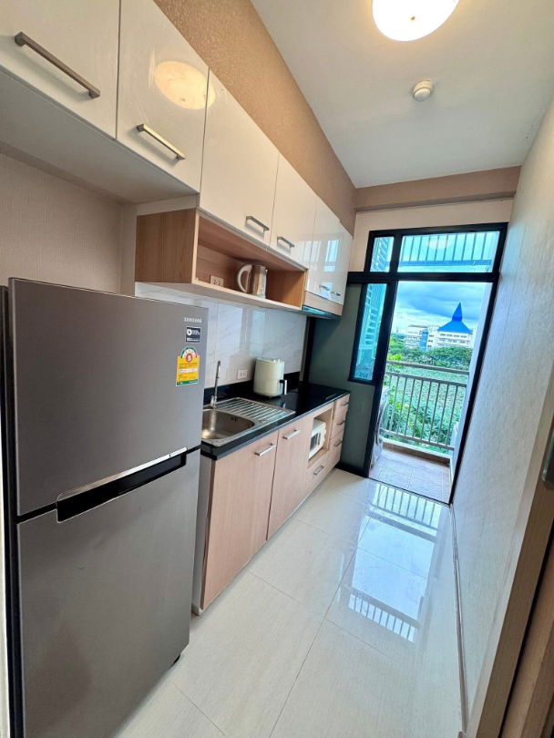 รูป ขายต่ำกว่าราคาตลาด 300,000 !! The treasure condo ตึก D ( ฝั่งทะเลสาป) วิวดีมาก  โทร. 098-9690236 (แจน) - รูปที่ 3/5