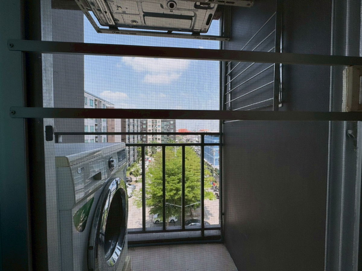 รูป 📣 #อ่อนนุชสุวรรณภูมิ คอนโดพร้อมอยู่ ห้องมุม ครัวแยก | ไอริส อ่อนนุช-สุวรรณภูมิ ✈️  ห้องขนาด 30 ตารางเมตร  ✔️ ห้องมุม ครัวแยก เป็นสัดส่วน - รูปที่ 9/10