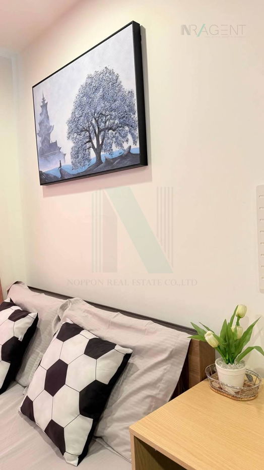 รูป 🔺 ให้เช่าคอนโด ไอดีโอ โมบิ จรัญ-อินเตอร์เชนจ์ อาคาร 1 ชั้น 12A 1 ห้องนอน ขนาด 22 ตรม ใกล้ ฟู้ดแลนด์ซุปเปอร์มาร์เก็ต - รูปที่ 4/8