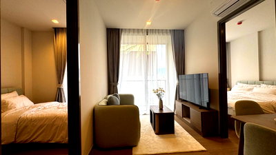 Condos for rent 700 Year Sports Arena Chiang Mai : ✅ For Rent: Mekin HAUS, 2 Bedrooms, Pet-Friendly, 3rd Floor, 50 sq m, 30,000 THB/month ☎️ 064-792-4426 (Ben)