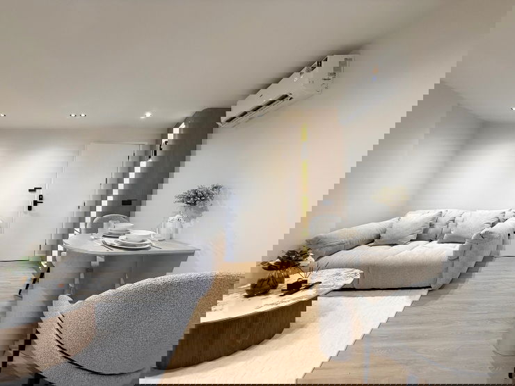 รูป ปล่อยขายคอนโดศรีธนา2 คอนโดแต่งครบพร้อมอยู่ ใจกลางนิมมาน ห้องสวยหรูรีโนเวทใหม่ทั้งห้อง+เฟอร์ใหม่ทุกชิ้น  ห้องวิวเมืองและภูเขา - รูปที่ 10/18