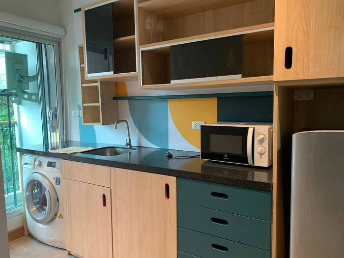 รูป 💥💥ปล่อยเช่า แอสปาย รัตนาธิเบศร์ 2 ขนาด 30 ตร.ม.ชั้น 2 แต่งครบ ใกล้ MRT ศูนย์กลางนนทบุรี สนใจ LINE: @atfirm💥💥 - รูปที่ 7/10