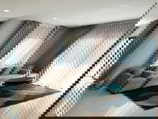 รูป [ให้เช่า] หมู่บ้าน เซนโทร บางบอน / 4 ห้องนอน 5 ห้องน้ำ / 110 ตรว. 300 ตรม. **120,000** บ้านเดี่ยวหลังใหญ่ตกแต่งสวย ใกล้สนุกเวคพาร์ค - รูปที่ 10/13