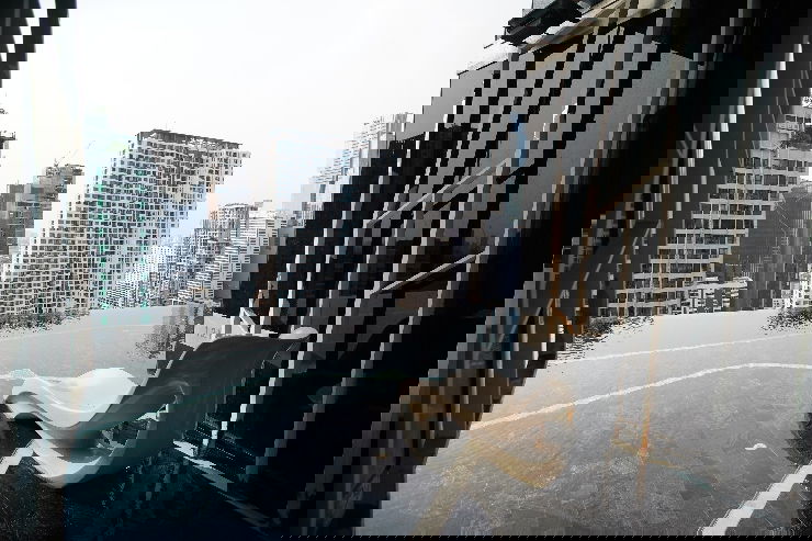 รูป Ideo q Siam Ratchatewi 35spm new renovation sofa rechinerไฟฟ้า - รูปที่ 28/36