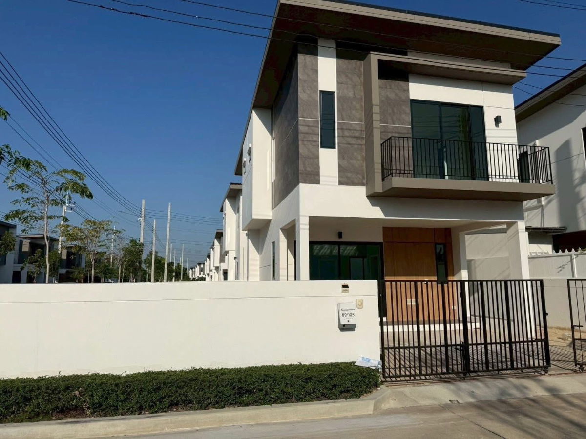 รูป ด่วน‼️ บ้านแฝดผ่อนตรง ไม่ต้องกู้ ย้ายเข้าอยู่ได้เลย ราชพฤกษ์ - รูปที่ 1/20