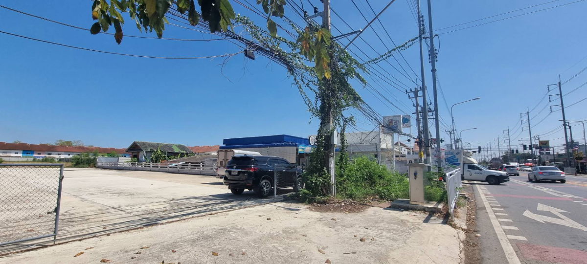 รูป ขายที่ดินสวยมาก ถมแล้ว ทำกำแพง  เทปูนด้านหน้า  ติดถนนใหญ่ใกล้วัดลาดปลาดุก พิมลราช บางบัวทอง นนทบุรี มีสาธารณูปโภค ครบครัน เนื้อที่ 4 ไร่ 85 ตรว - รูปที่ 15/27