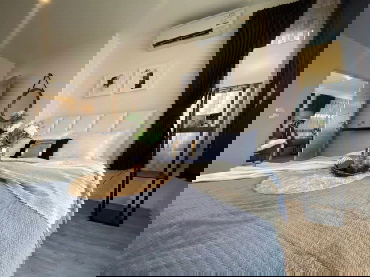 รูป AS1391 ให้เช่าคอนโด H2 Metal รามอินทรา พร้อมเครื่องใช้ไฟฟ้าเฟอร์นิเจอร์ครบ - รูปที่ 2/8