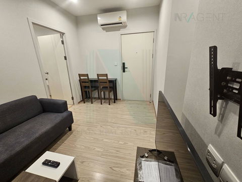 🔺 ขายคอนโด เดอะ ทรี หัวหมาก อินเตอร์เชนจ์ อาคาร B ชั้น 25 1 ห้องนอน ขนาด 26 ตรม ใกล้ The Mall บางกะปิ