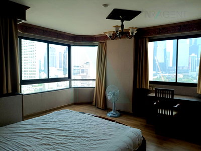 เช่าคอนโด สีลม สาธร : 📌Exclusive!📌 ให้เช่าคอนโด ศุภาลัย โอเรียนทัล เพลส สาทร – สวนพลู อาคาร 1 ชั้น 18 2 ห้องนอน ขนาด 80.00 ตรม ใกล้ Makro สาทร