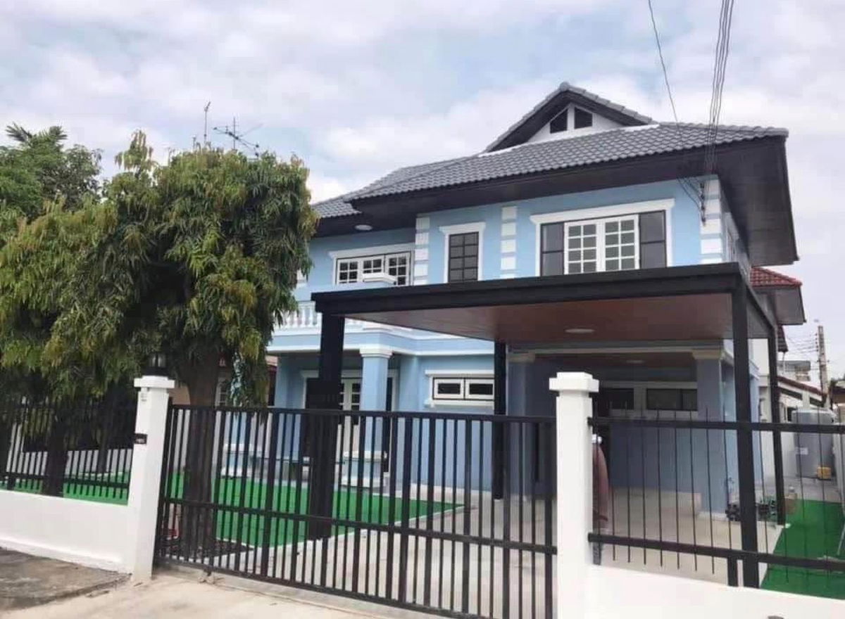 รูป 🏘️ให้เช่าบ้านเดี่ยว หมู่บ้านมณียา มาสเตอร์พีซ รัตนาธิเบศร์ | ใกล้ เซนทรัล WESTGATE| สนใจโทร 095-819-5559 - รูปที่ 1/9