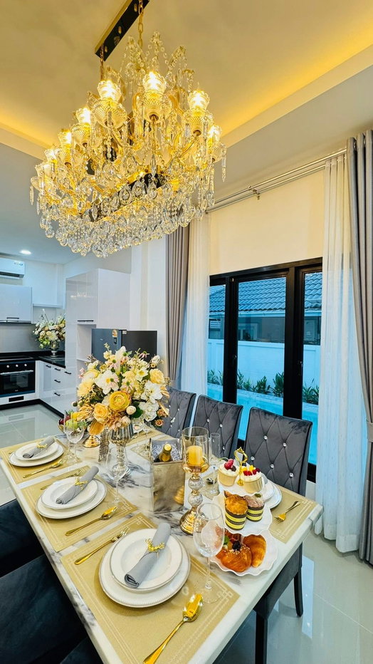 รูป บ้านเดี่ยวพร้อมสระว่ายน้ำส่วนตัว ใกล้เมืองพัทยาติดHighWay36 - รูปที่ 14/20