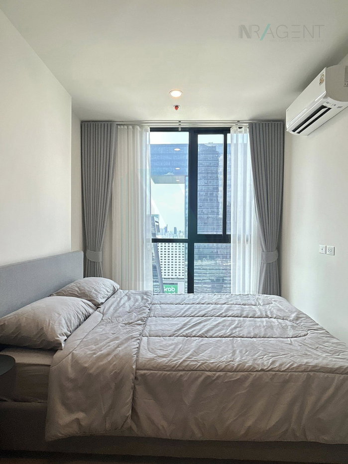 รูป 🎊 ให้เช่าคอนโด นิว ดิสทริค อาร์ 9 อาคาร R ชั้น 31 1 ห้องนอน ขนาด 30 ตรม ใกล้ MRT พระราม 9 - รูปที่ 6/8