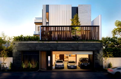 บ้านเดี่ยว ชลบุรี : Ultra Luxury Estate for Sale in Na Jomtien 200m to Beach