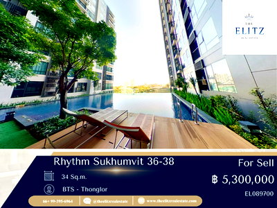 คอนโด BTS ทองหล่อ : ✨ ทองหล่ออยู่แค่เอื้อม...แต่ความเงียบสงบอยู่ตรงนี้ Rhythm 36-38 คอนโดสไตล์ญี่ปุ่นที่ทำให้คุณลืมความวุ่นวายของสุขุมวิท 🎉