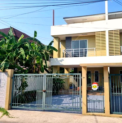 เช่าบ้านแฝด สถาบันบัณฑิตพัฒนบริหารศาสตร์ (นิด้า) : 🏡✨ บ้านแฝด 3 ชั้นสร้างใหม่ กรุงเทพกรีฑา ซอย 8 แยก 2 3 ห้องนอน 4 ห้องน้ำ บ้านสวย สไตล์มินิมอล ปูพื้นไม้ชั้น 1 และ 3