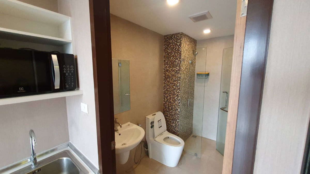 รูป **ห้องกลับมาว่างครับผม ราคานี้รวมส่วนกลางครับ**ปล่อยเช่า RIZZO condo บางกร่างใกล้ตลาดเจ้าพระยา **ห้องกว้าง เปลี่ยนพื้นใหม่**SN432 - รูปที่ 4/29