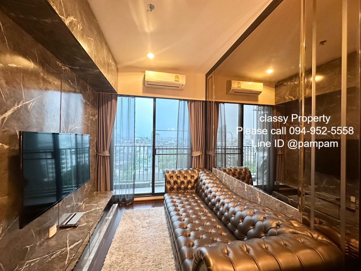 รูป *** ให้เช่าคอนโด : ซี เอกมัย 1 ห้องนอน ห้องสวย  เฟอร์ครบบิวท์อิน วิวไม่บล็อค (C Ekkamai) *** - รูปที่ 1/17