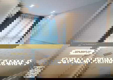 รูปภาพ ให้เช่า 📍 Supalai Prime Rama 9 📍2 ห้องนอน เฟอร์นิเจอร์ และ เครื่องใช้ไฟฟ้าครบ ใกล้ MRT พระราม 9