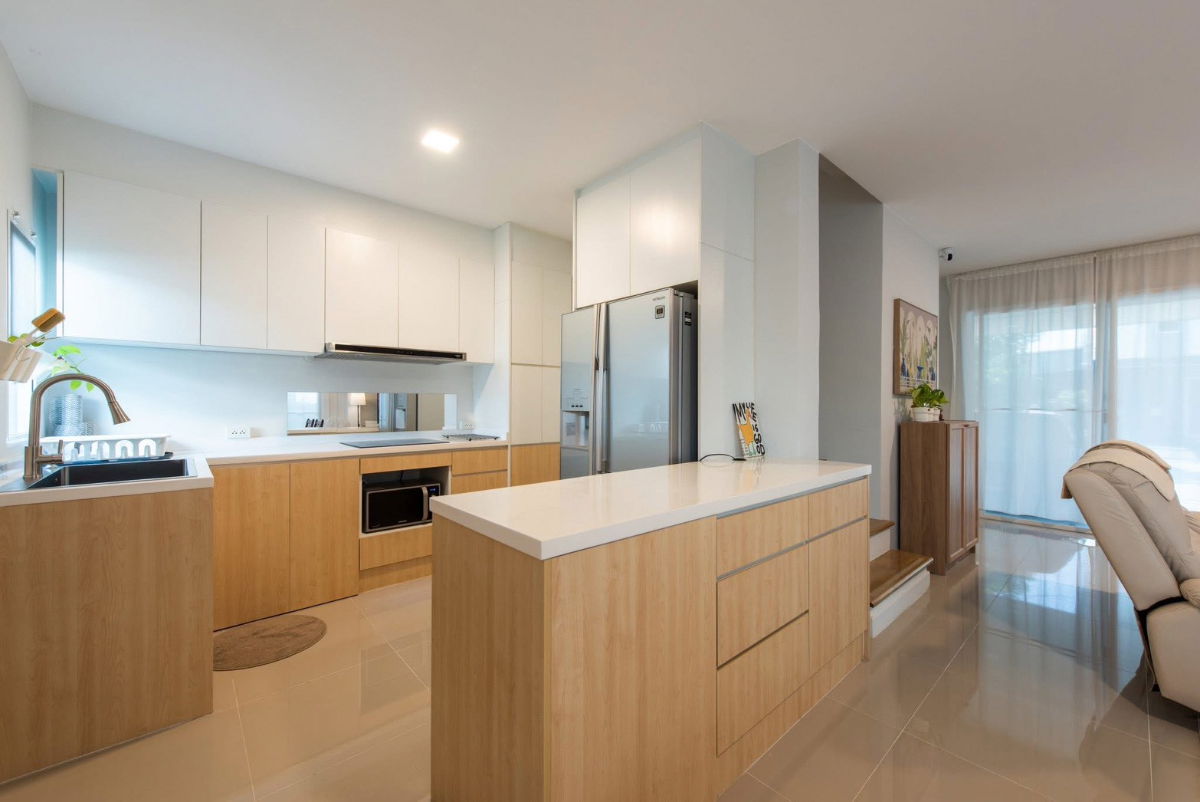 รูป 🏡 ให้เช่า บ้านแฝดหรู Grande Pleno Mega Bangna 3 ห้องนอน 3 ห้องน้ำ โซนเมกาบางนา พร้อมระบบ Smart Home ทั้งหลัง! - รูปที่ 9/19