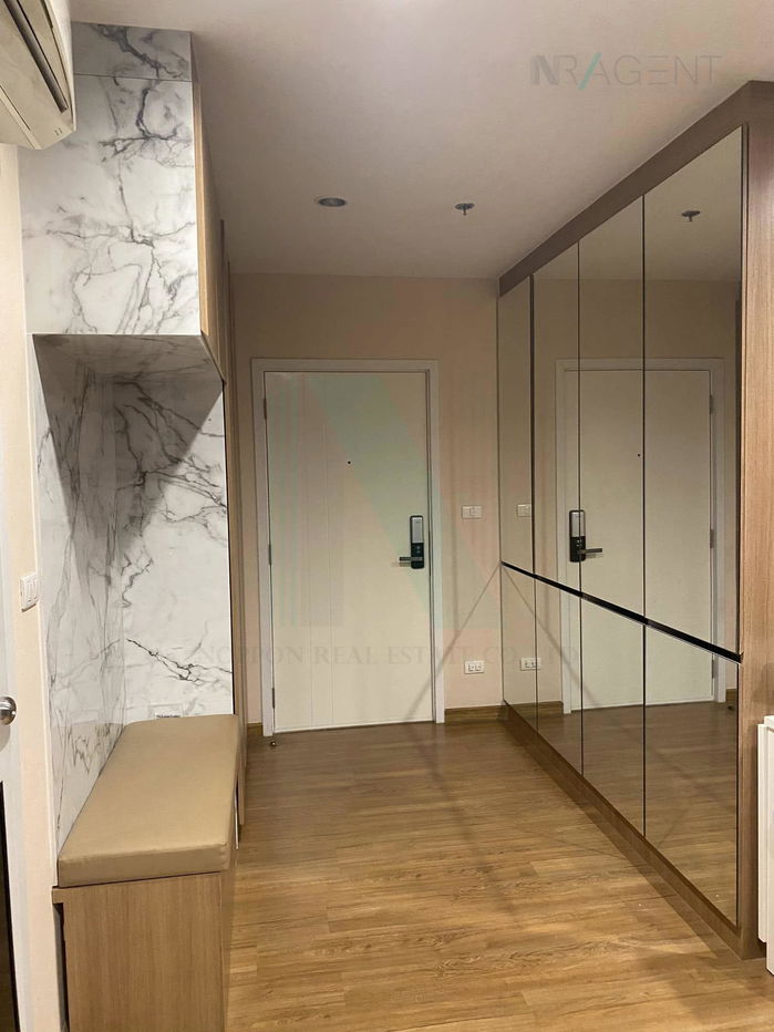 รูป 🔺 ให้เช่าคอนโด เดอะ ทรี อินเตอร์เชนจ์ อาคาร B ชั้น 10 2 ห้องนอน ขนาด 58 ตรม ใกล้ โรงพยาบาลบางโพ - รูปที่ 7/8