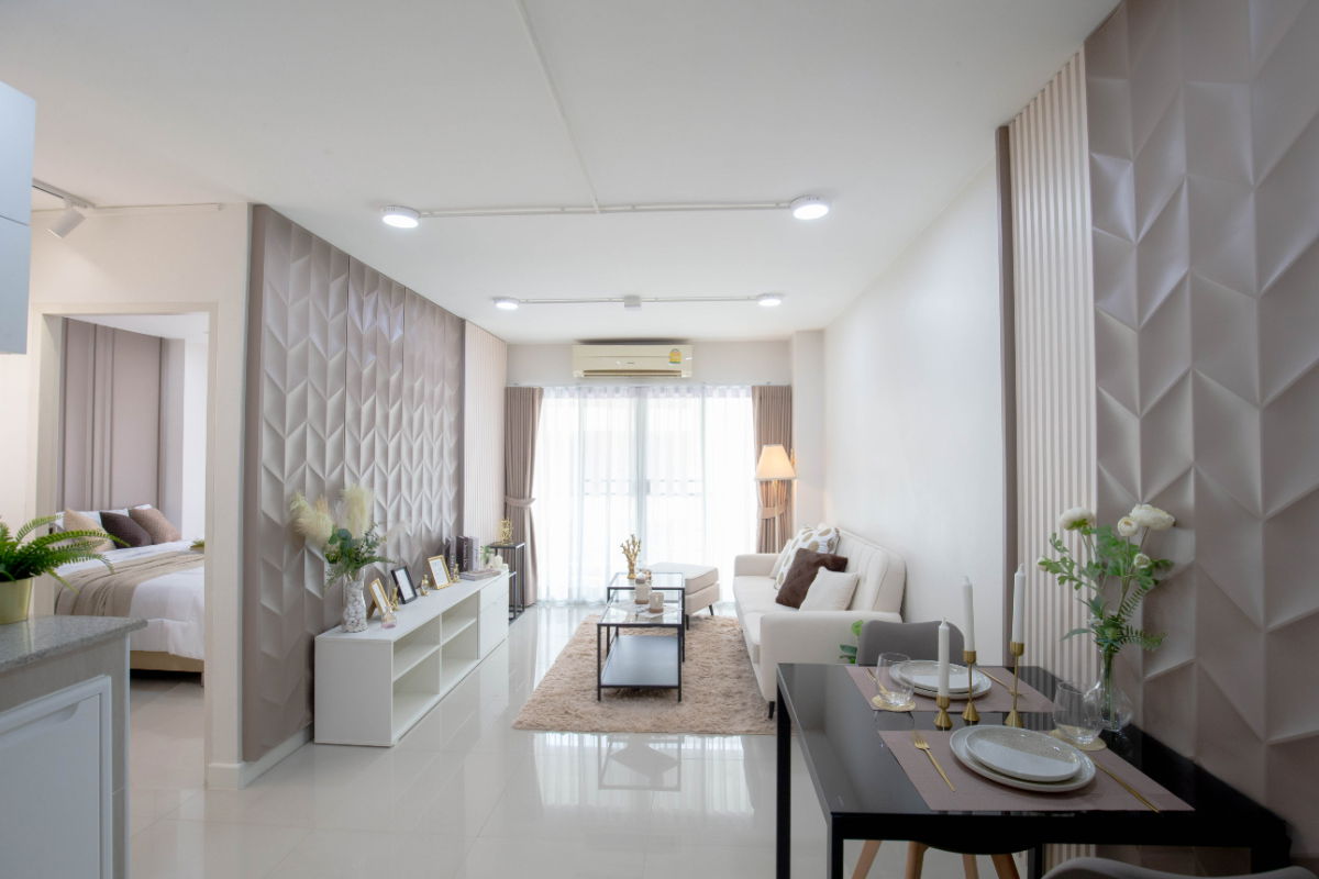 รูป 🏡 คอนโดตกแต่งใหม่ Premier Place พระราม 9✨ สวยครบ พร้อมเข้าอยู่! ✨ ห้องรีโนเวททั้งห้อง เหมือนได้คอนโดใหม่ในราคาเบาๆ! - รูปที่ 7/23