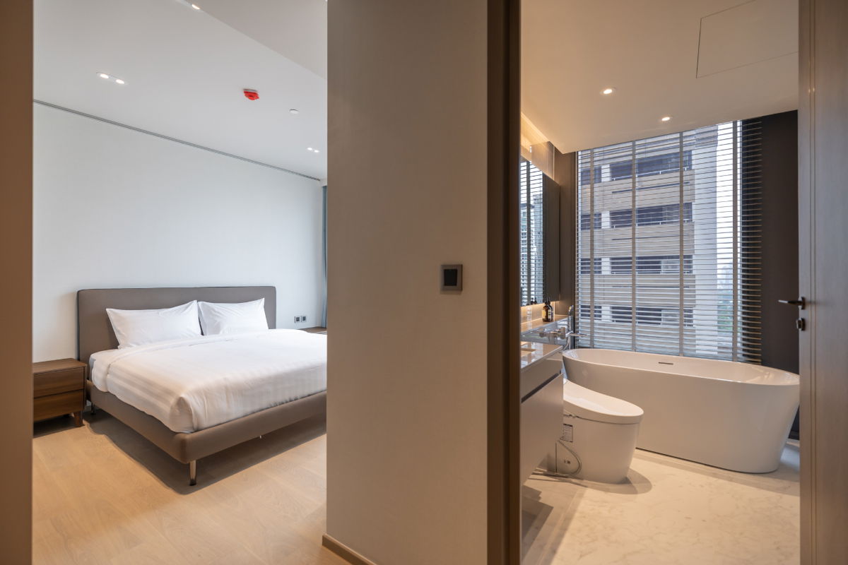 รูป RS5213 ให้เช่า คอนโดหรู TONSON ONE RESIDENCE เรสซิเดนซ์ระดับลักชัวรี ใกล้ BTS ชิดลม - รูปที่ 17/35