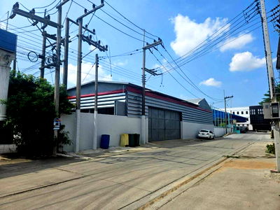 เช่าโรงงาน วิทยาลัยเทคโนโลยีธนบุรี : ให้เช่า โกดังพื้นที่สีม่วง พื้นที่ใช้สอย1,700ตรม. ทำเลพุทธมณฑลสาย4-5