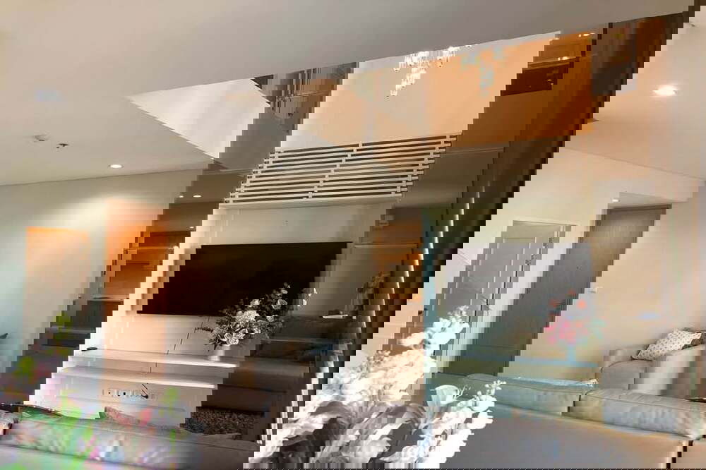 รูป 🔥 สำหรับเช่า !! วิวเมือง, ชั้นสูง 24++, ห้องมุม, ทำเลดี !! Code C20230104690..Villa Asoke, 1 ห้องนอน Duplex, 2 ห้องน้ำ, แต่งครบ, พร้อมเข้าอยู่ 📣📣 - รูปที่ 3/10