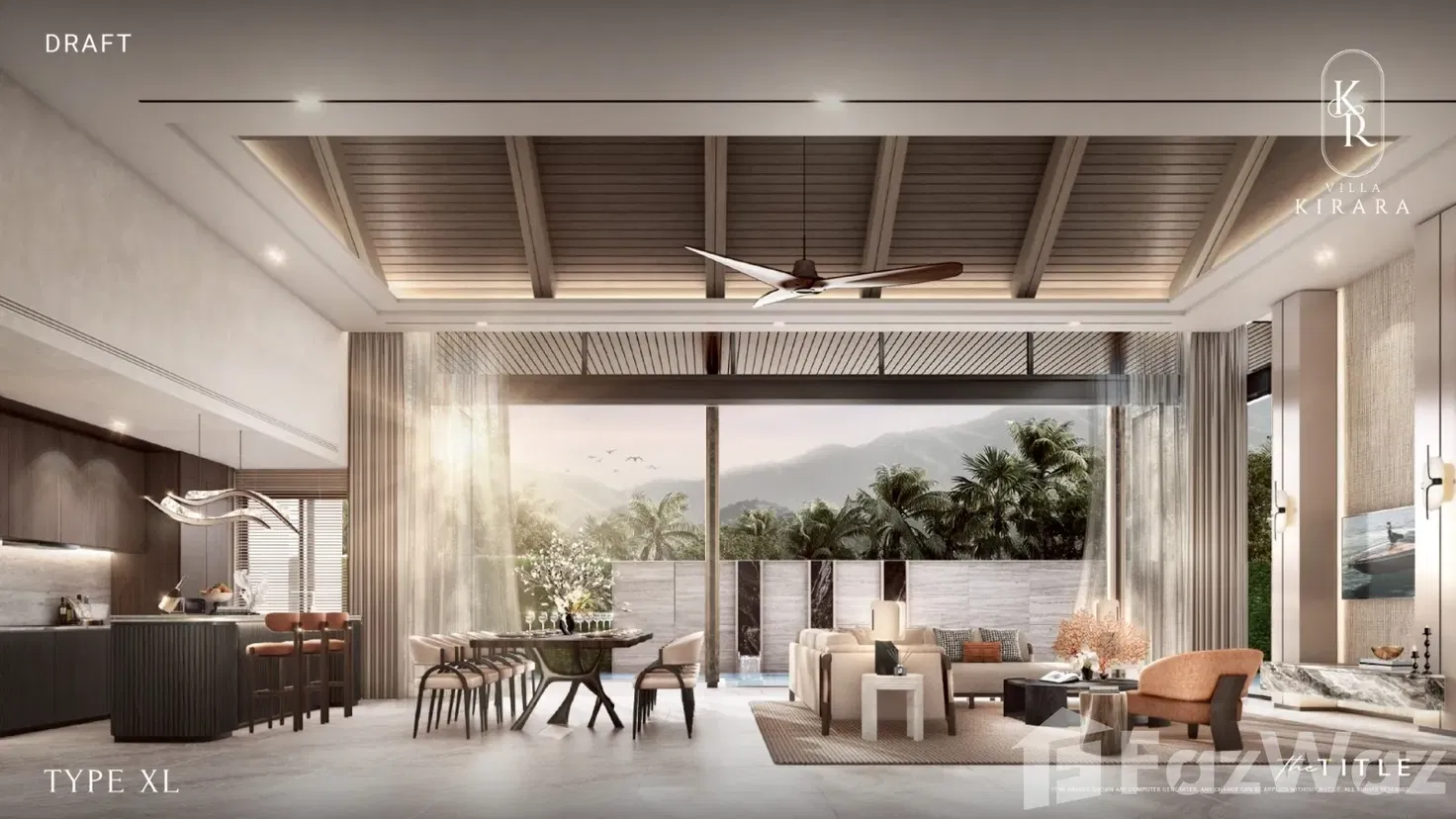 รูป ขาย วิลล่า 4 ห้องนอน ในโครงการ เดอะไทเทิล วิลล่า คิรารา 5675361 - รูปที่ 4/6