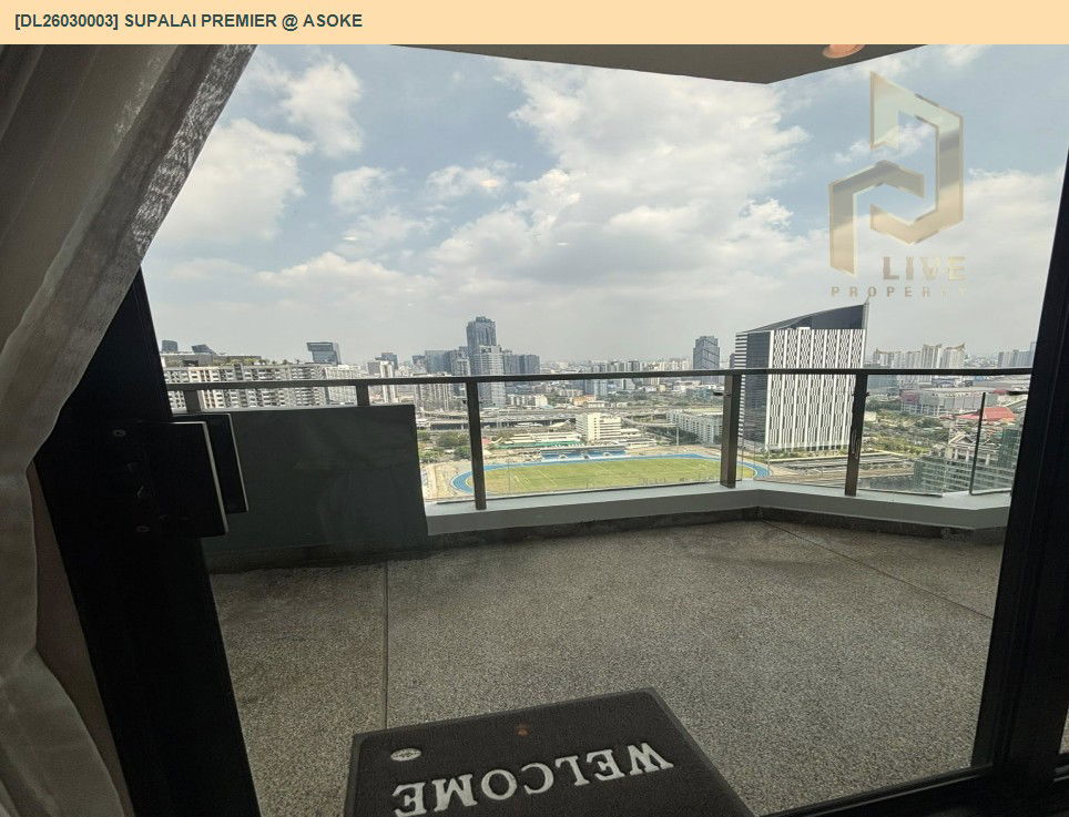 รูป DL26030003 ให้เช่าคอนโด ศุภาลัย พรีเมียร์ แอท อโศก (Supalai Premier @ Asoke) ใกล้ MRT เพชรบุรี พร้อมเข้าอยู่ โทรด่วน 0614453194 LineID @162cjixi - รูปที่ 12/12