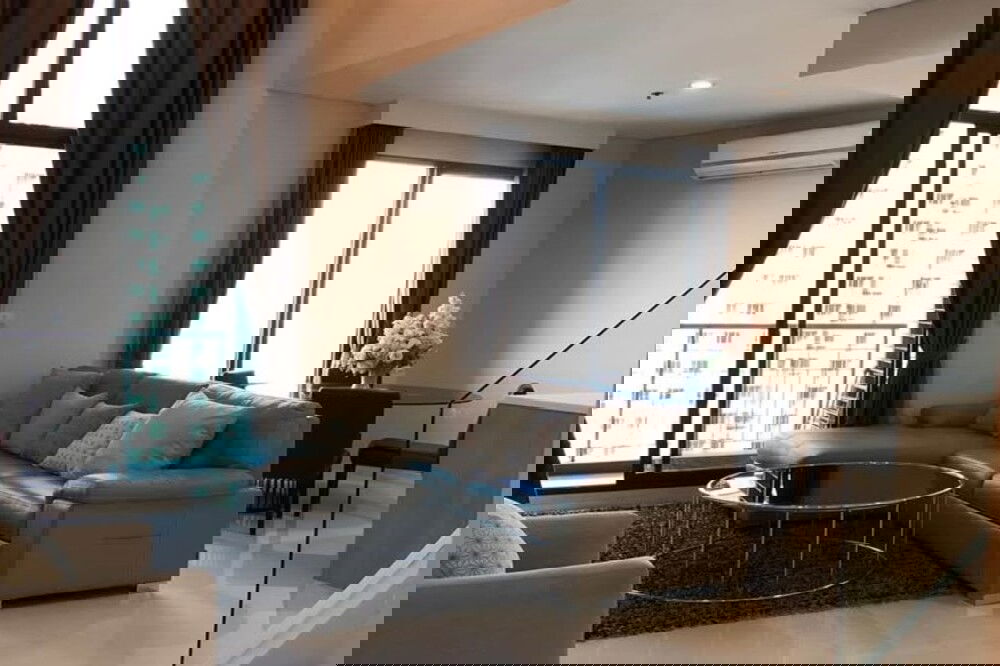 รูป 🔥 สำหรับเช่า !! วิวเมือง, ชั้นสูง 24++, ห้องมุม, ทำเลดี !! Code C20230104690..Villa Asoke, 1 ห้องนอน Duplex, 2 ห้องน้ำ, แต่งครบ, พร้อมเข้าอยู่ 📣📣 - รูปที่ 6/10