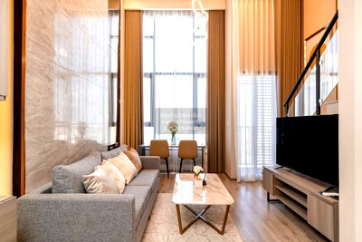 Condos for rent : 🔥🔥🔥 For Rent Condo , Knightsbridge Kaset Society , Duplex , high floor , BTS-Sena Nikhom , Sena Nikhom , Chatuchak , Bangkok , CX-147497 ✅ Live chat with us ADD LINE @connexproperty ✅ 🔥🔥🔥