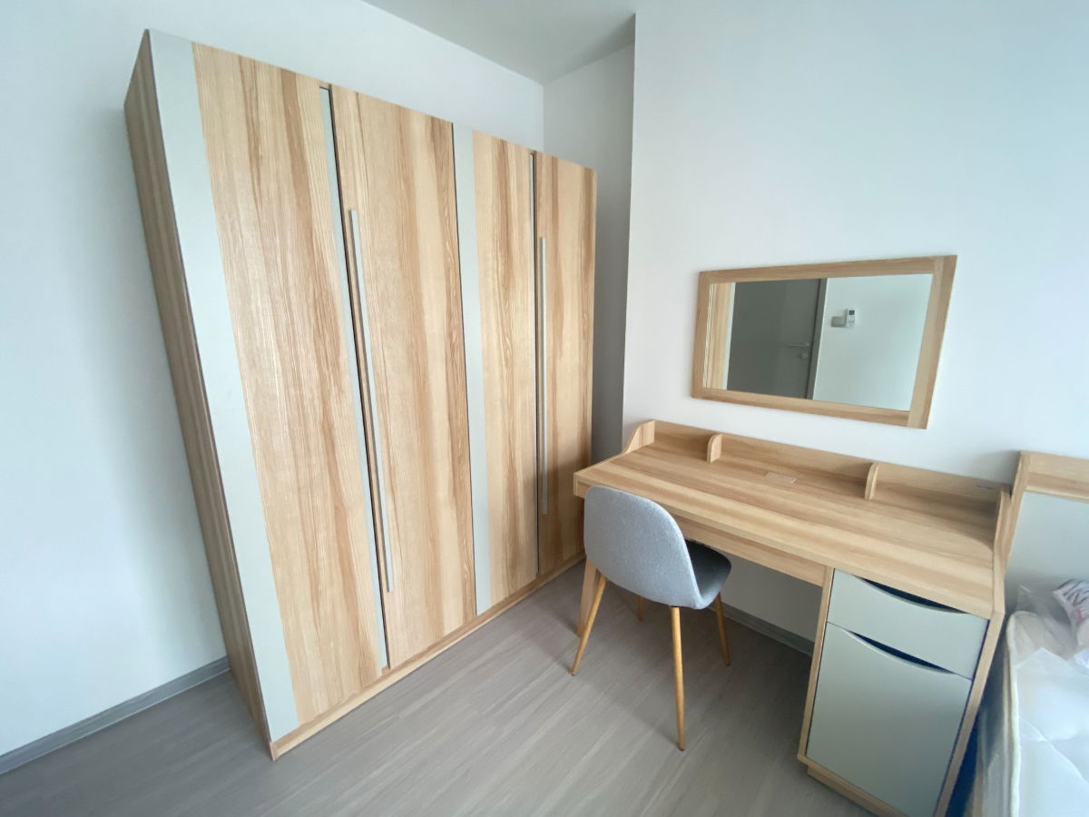 รูป ให้เช่า ห้องใหม่ 1 ห้องนอน แต่งครบ พร้อมเข้าอยู่ - รูปที่ 6/8