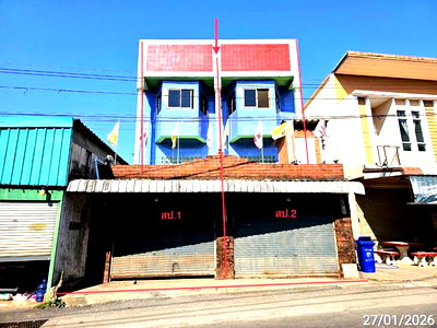 อาคารพาณิชย์ ตาก : อาคารพาณิชย์ 45 ตร.วา อุ้มผาง ตาก 6M