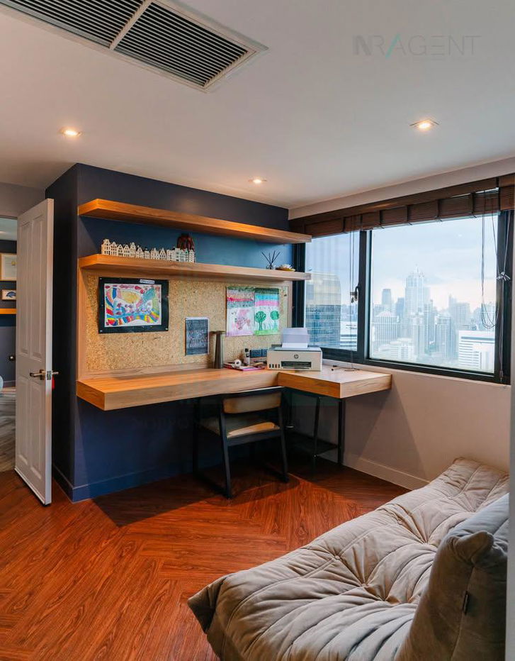 รูป 🎊 ให้เช่าคอนโด สุขุมวิท สวีท อาคาร 1 ชั้น 43 Duplex 2 ห้องนอน ขนาด 123 ตรม ใกล้ โรงเรียนนานาชาตินิสท์ - รูปที่ 5/8