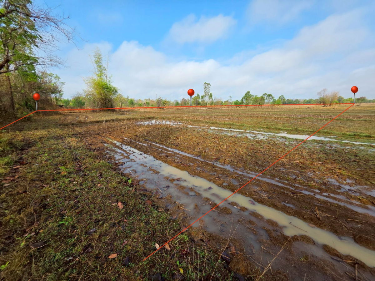 รูป ขายด่วน ที่ดิน ติดรั้วหลัง ม.เกษตรศาสตร์ จังหวัดสกลนคร - รูปที่ 4/12