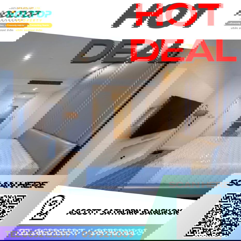 รูป #R9490 🎉 020369 ให้เช่าคอนโด Ascott Sathorn Bangkok  - รูปที่ 1/11