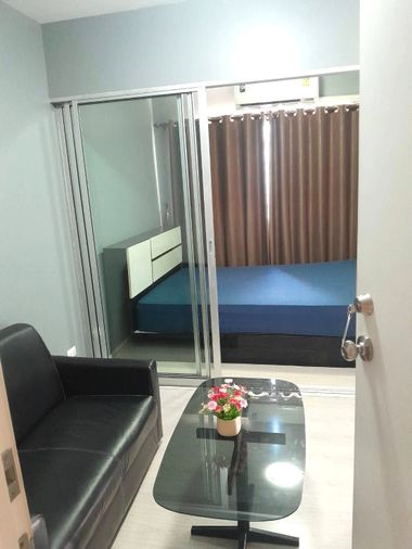   P. พลัมคอนโดพาร์ครังสิตให้เช่า  กั้นห้องนอน ตกแต่งครบ วิวสระว่ายน้ำ ใกล้ม.กรุงเทพ 🔥