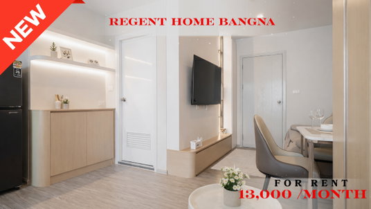 รูปภาพ 🍀🍀🍀 Best Value🔥For Rent📍 Regent Home Bangna 🌹 (Line: @rent2022)  ✨ Ready to move in 🔖 Property Code: A10744