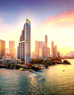 Condos for sale : The Riviera Palm Beach  Wongamat 1 Bedroom for Sale