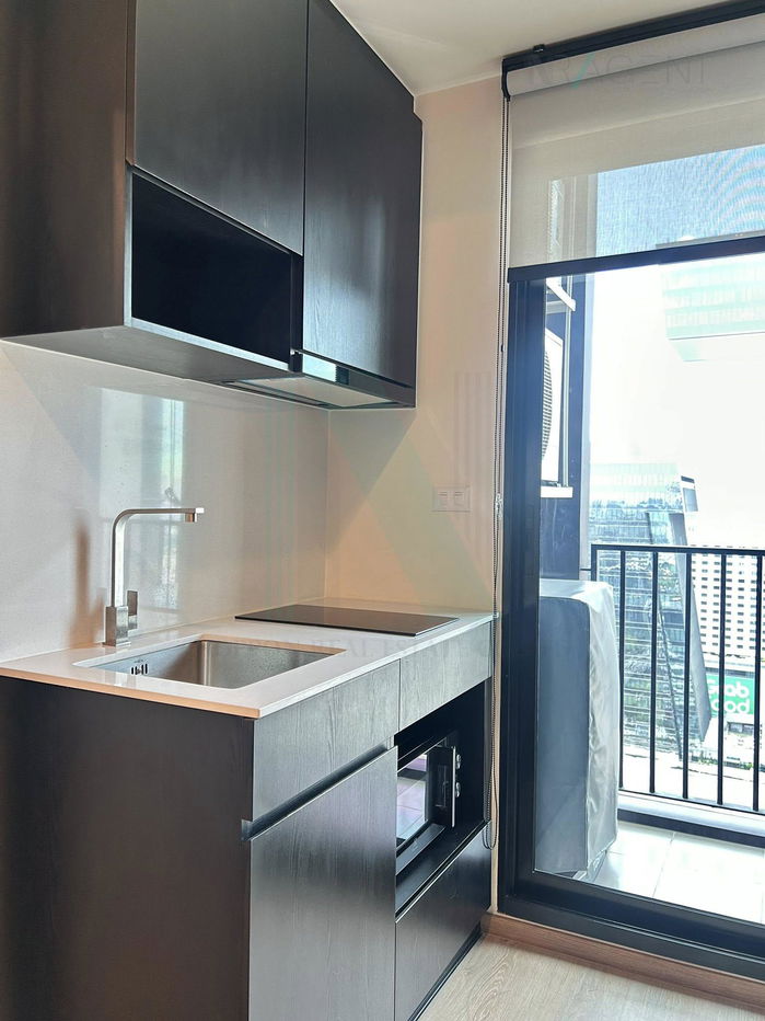 รูป 🎉 ให้เช่าคอนโด นิว ดิสทริค อาร์ 9 อาคาร R ชั้น 31 1 ห้องนอน ขนาด 30 ตรม ใกล้ MRT พระราม 9 - รูปที่ 7/8