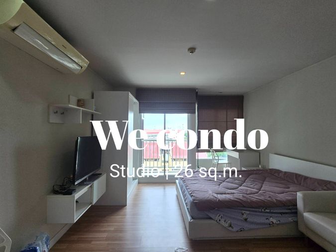 ให้เช่า🚝 We condo เอกมัย-รามอินทรา ห้องพร้อมอยู่ ราคาดี (ใกล้ MRT สายสีชมพู) 📱Line: @promptcondo
