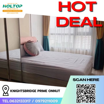 #R9502 🎉 020369 Condo for rent: KnightsBridge Prime Onnut