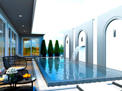 บ้านเดี่ยว ชลบุรี : Luxury Pool Villa 4 Bedroom for Sale in Si Racha