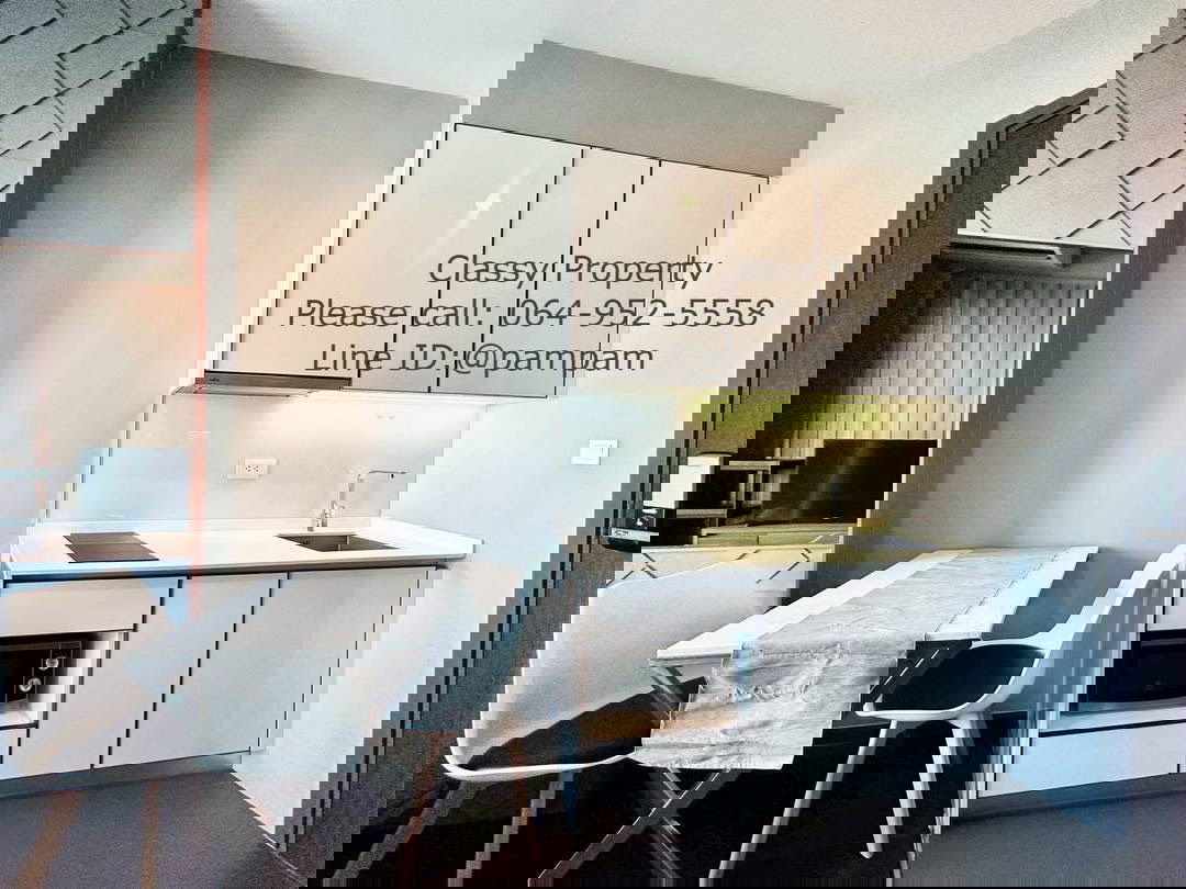 รูป *** ให้เช่าคอนโด : ซี เอกมัย 1 ห้องนอน ห้องสวย เฟอร์ครบบิวท์อิน วิวไม่บล็อค ราคาพิเศษ15,500 บาทเท่านั้น🔥🔥🔥 (C Ekkamai) *** - รูปที่ 4/15