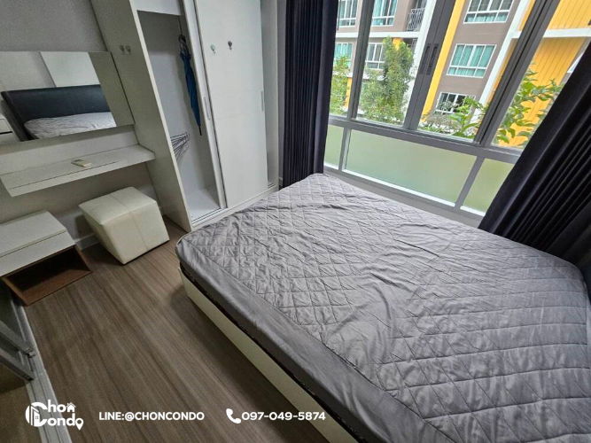 รูป DCondo ดีคอนโด ชั้น3 ตึกD  ------------วิวสระ------------Tel 097-049-5874 (Line: @choncondo มี@ด้วย) - รูปที่ 5/12