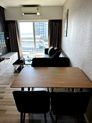 คอนโดให้เช่า : 🔺 ให้เช่าคอนโด เดอะ คีย์ วุฒากาศ อาคาร 1 ชั้น 7 2 ห้องนอน ขนาด 57 ตรม ใกล้ The Mall ท่าพระ