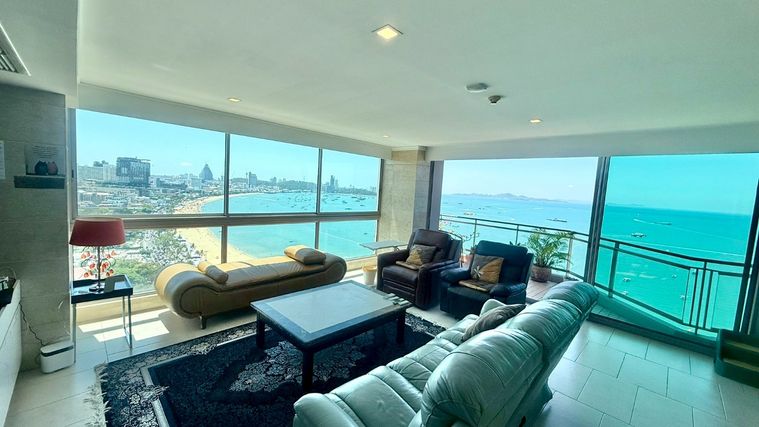 ⛵ Northshore ⛵ Direct Sea view / 28F / 2bedrooms >> THB95,000/month彡
