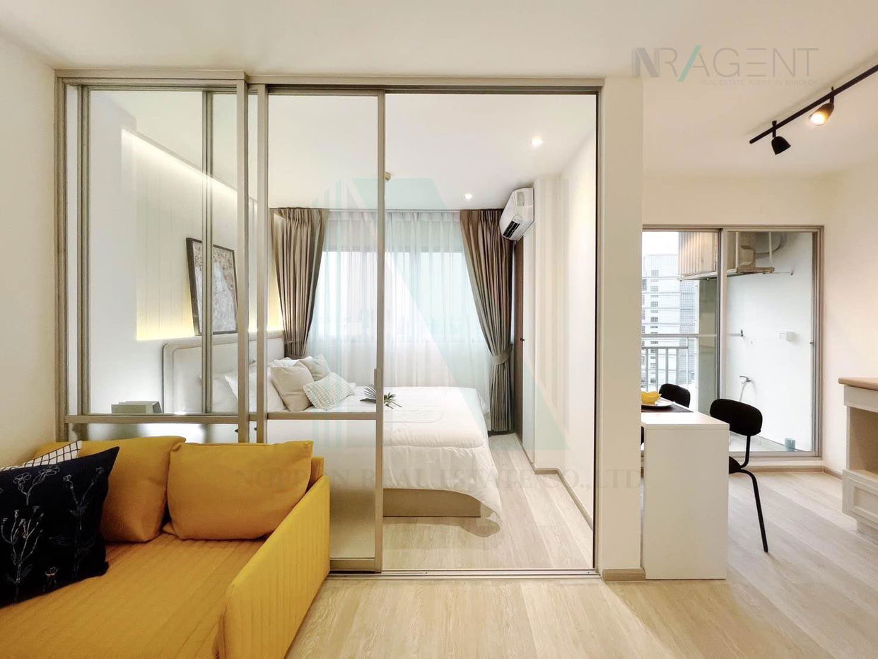 รูป 🚩 ขายคอนโด ลุมพินี คอนโดทาวน์ นิด้า-เสรีไทย อาคาร 1 ชั้น 6 1 ห้องนอน ขนาด 23 ตรม ใกล้ สถาบันนิด้า - รูปที่ 1/8