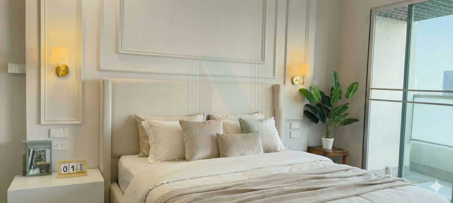 รูป 📌 ขายคอนโด บ้านนนทรี อาคาร 1 ชั้น 12 1 ห้องนอน ขนาด 45 ตรม ใกล้ เซ็นทรัล พระราม 3 - รูปที่ 7/8